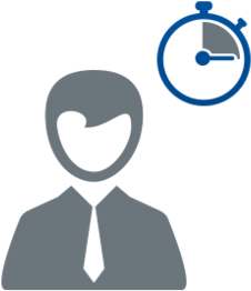 Flexible Arbeitszeitmodelle - Flexible Working Hours Icon (485x354)