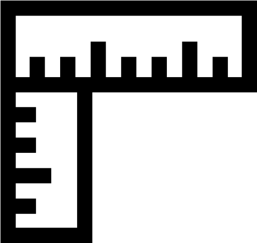 Angles Ruler Free Icon - Ruler (512x512)