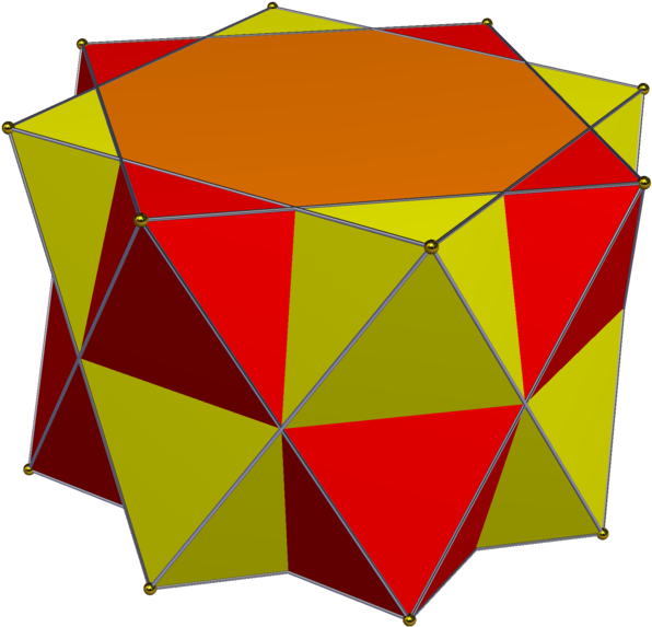 Compound Two Square Antiprisms - Antiprism (628x600)