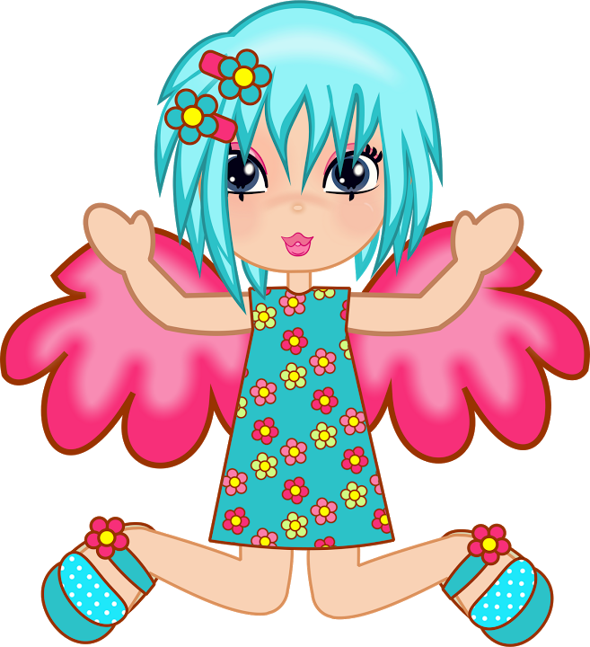 Clip Art - Fairy (657x720)