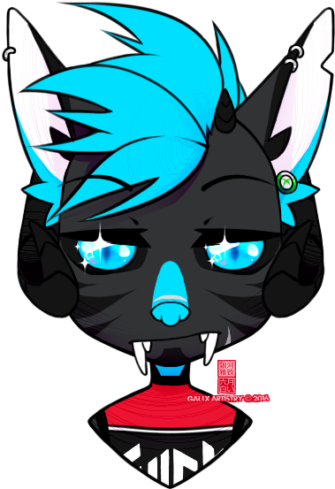 Chibi Head Shot - Cartoon (432x594)