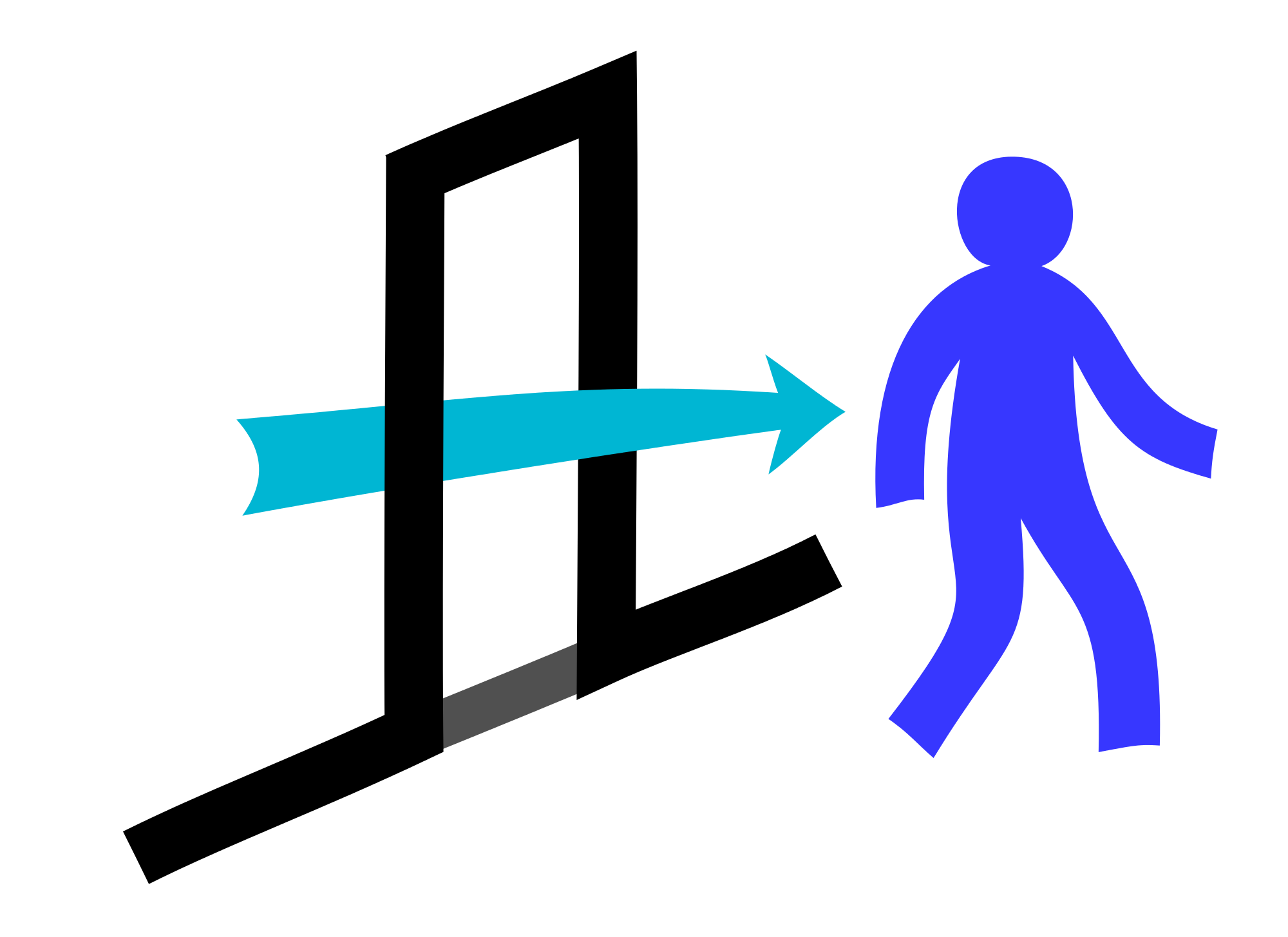 Open - Imagenes De Preposition Through (2000x1455)