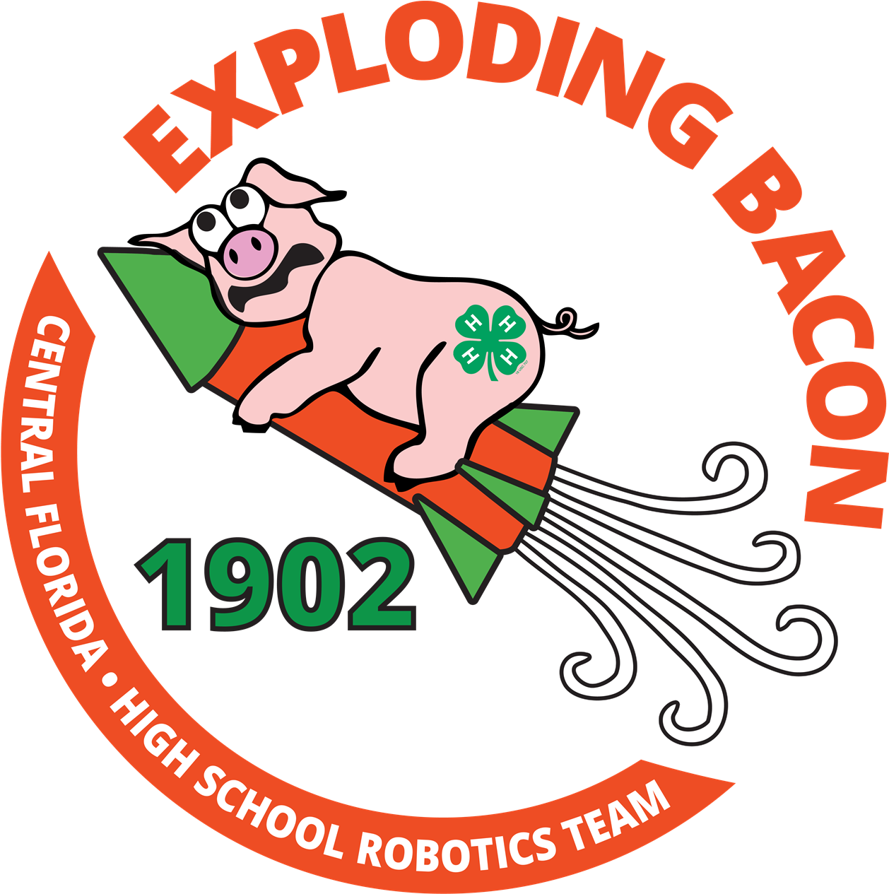 Gra-v Robotics And Exploding Bacon - Exploding Bacon (1259x1280)