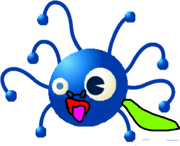 Code Clipart Bard - Clip Art Computer Virus Icon (600x490)