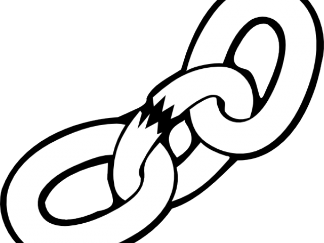 Chain Clipart Black Code - Chain Clip Art (640x480)