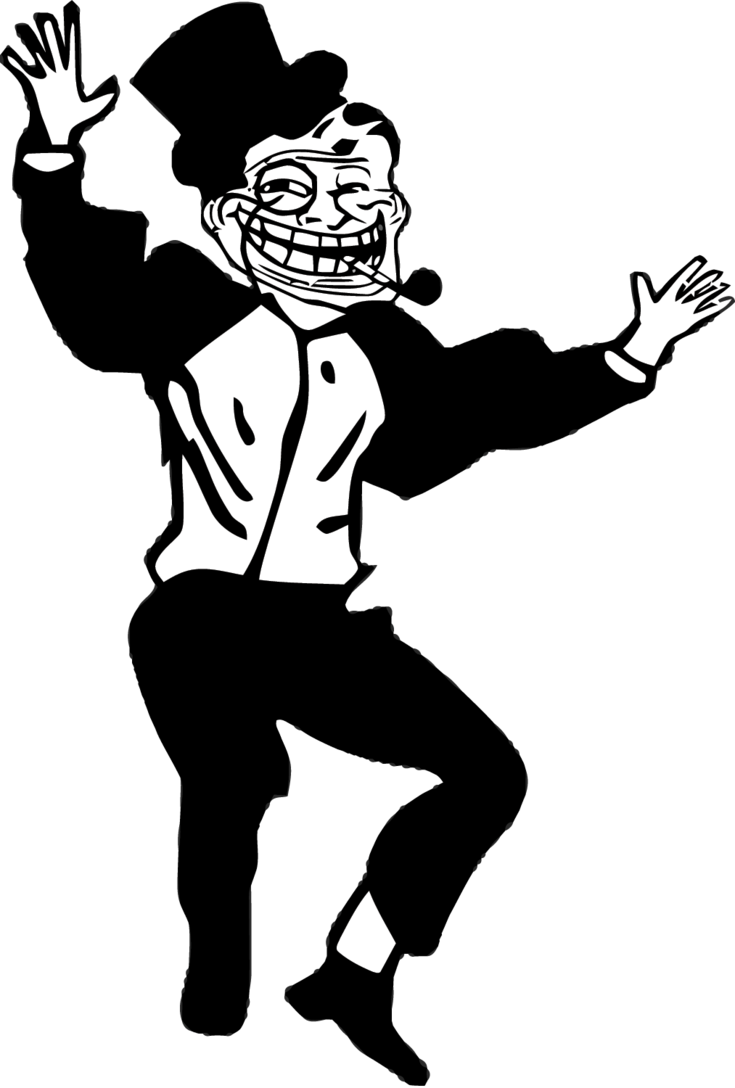 By Simoneartsrender On Deviantart - Troll Dad Dance (735x1088)