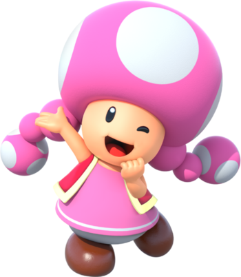 Mario Kart - Super Mario Run Toad (350x402)