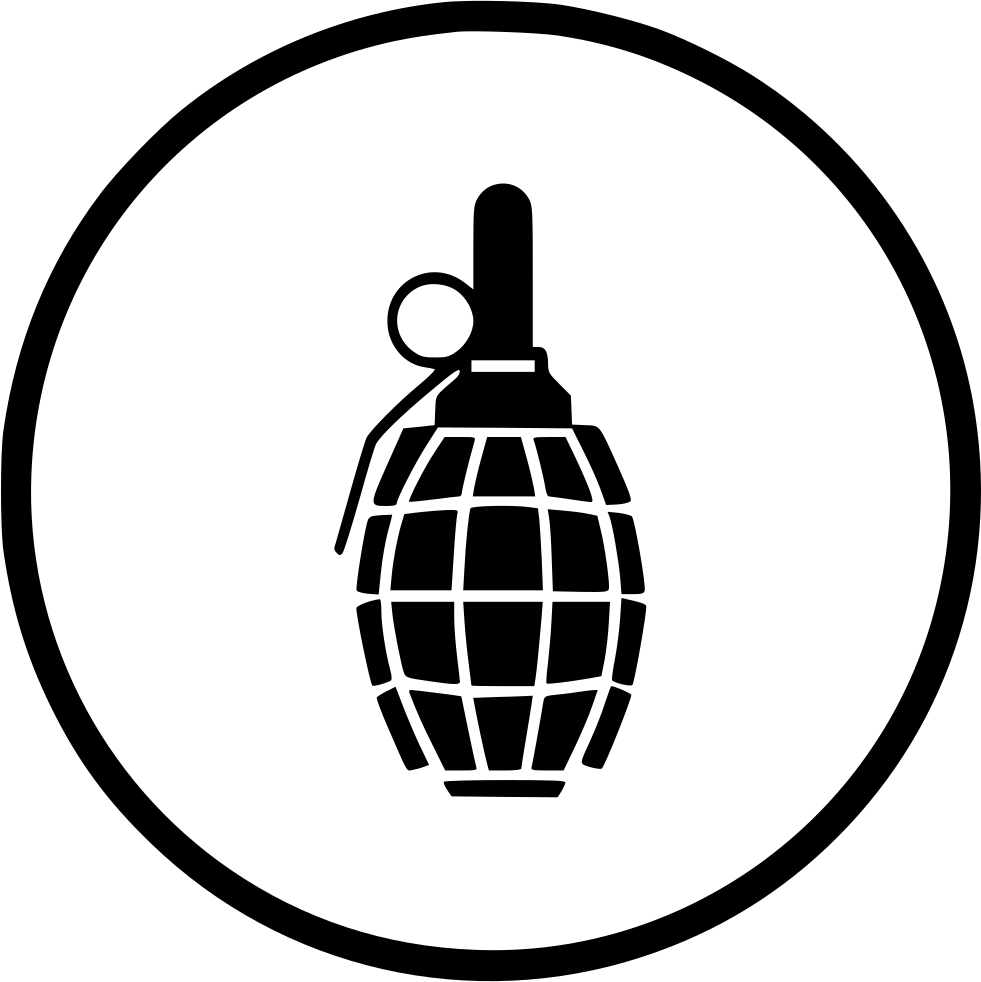 Bomb Clock Countdown Danger Dynamite Time Timer Comments - Distribution Icon White (981x982)