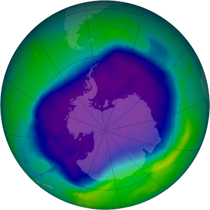 Florida Gators Clipart - Ozone Layer Depletion (716x716)