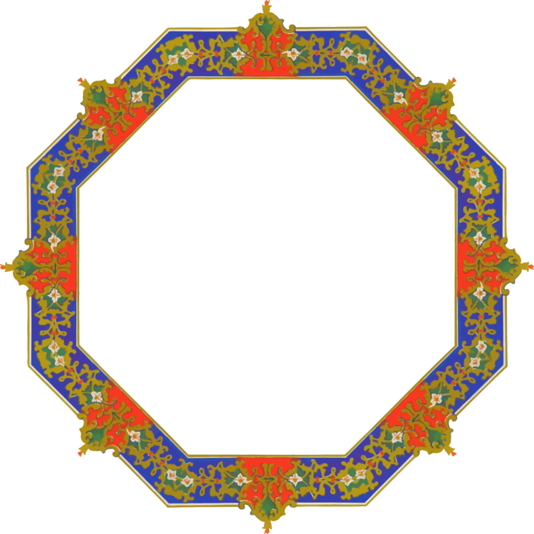 Picture Frames Computer Icons Octagon Shape Vector - Octagon Vector Png (750x750)