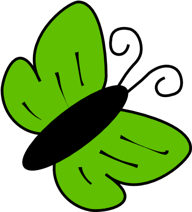 Butterfly Clip Art (600x498)