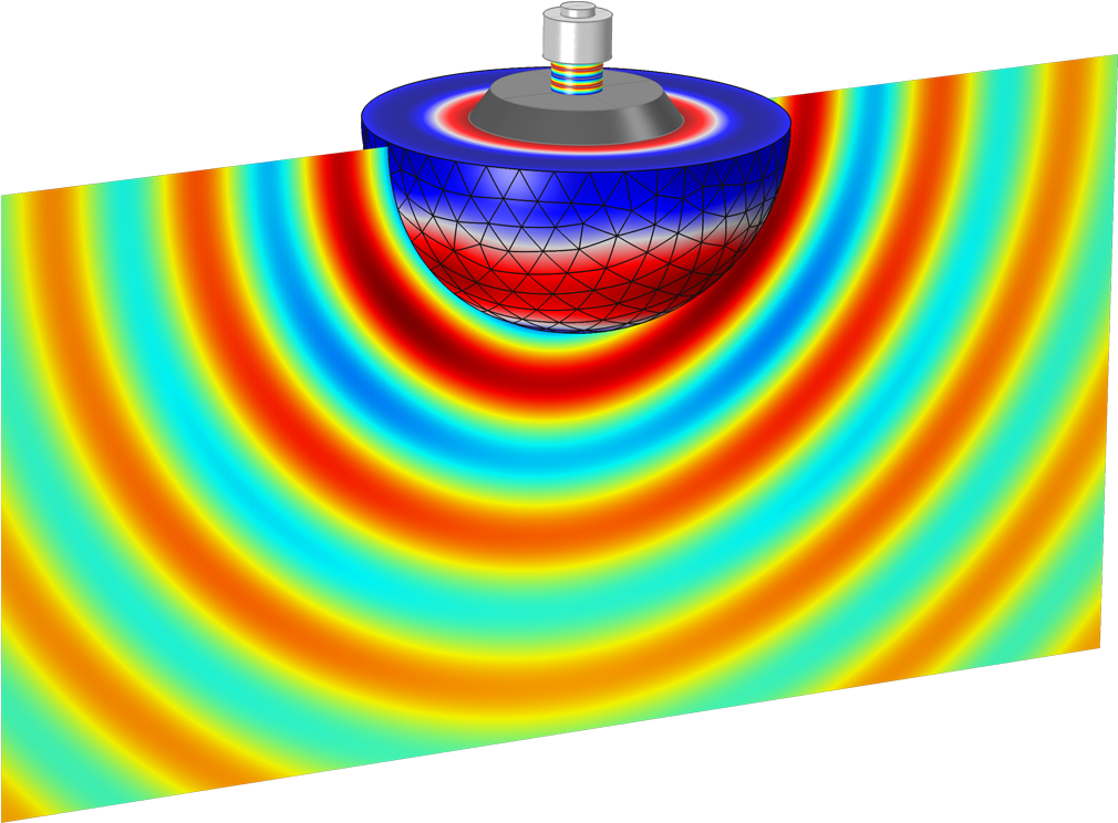 A Comsol Model For Analyzing The Frequency Response - Comsol Acoustic (1400x788)