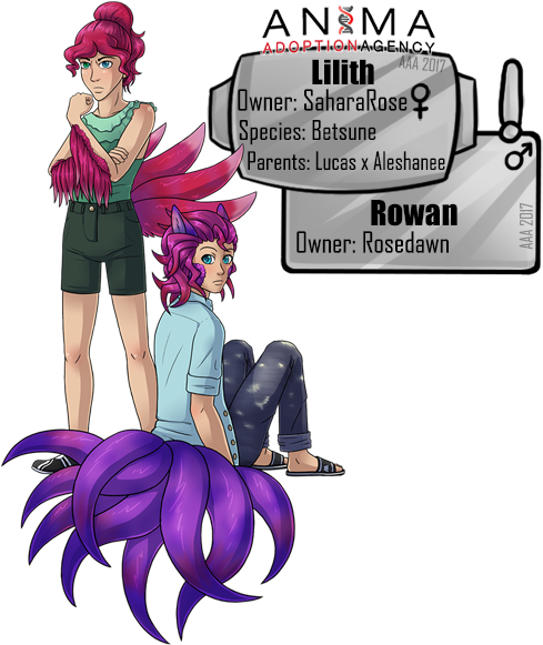 Lilith & - Cartoon (500x584)