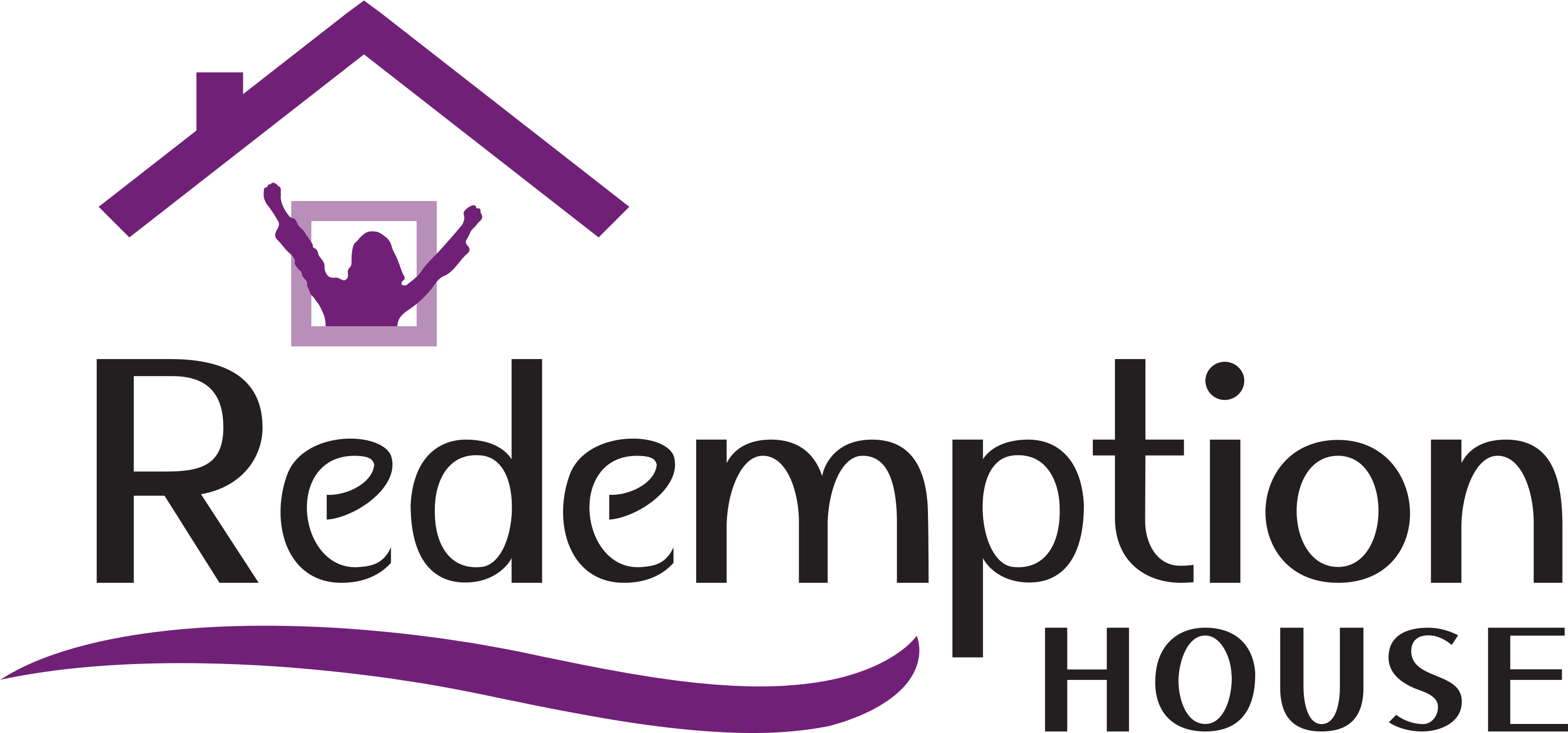 Redemption House Logos - Redemption House (3000x1431)