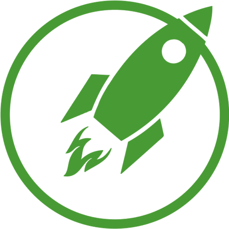 Quick - Rocket Free Vector (465x465)