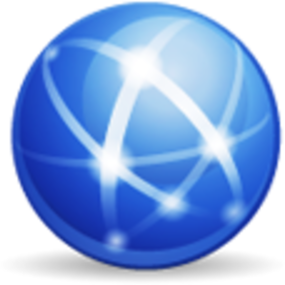 Complete Network Icon Image - Vector Graphics (600x600)