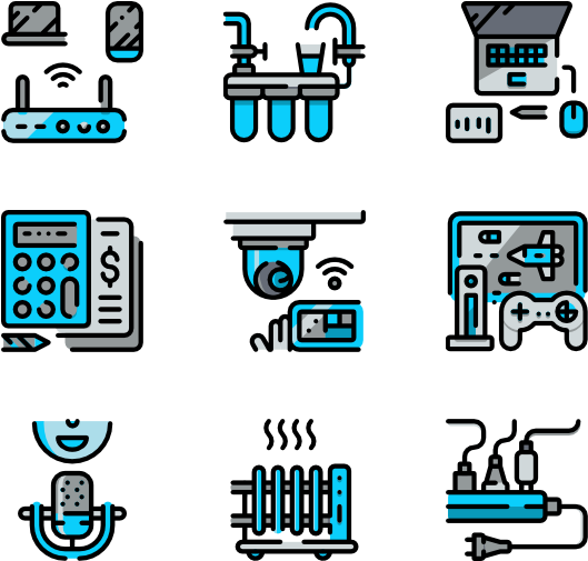 Home Electronic - Automatization Icon (600x564)
