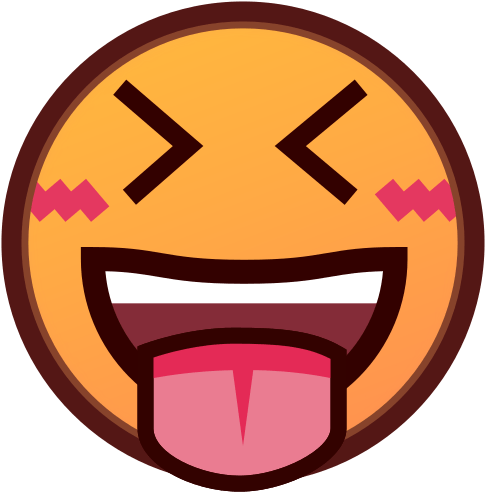 Face With Stuck And - Emoji (512x512)