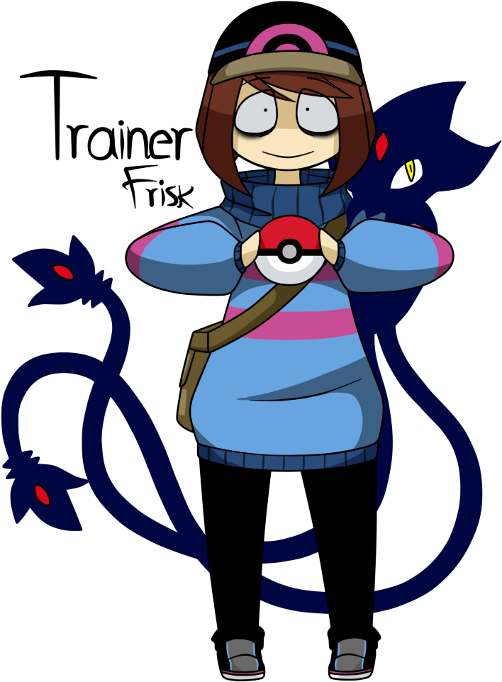 Trainer Frisk By Skycatt - Comics (800x1000)