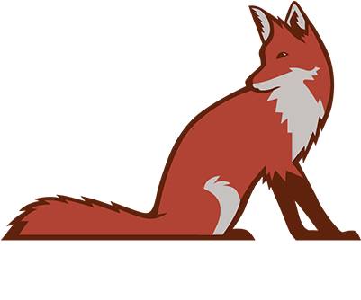 Quick Brown Fox Logo Transparent Short - Illustration (400x344)