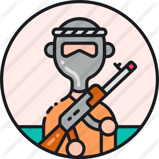 Terrorist Free Icon - Icon (512x512)