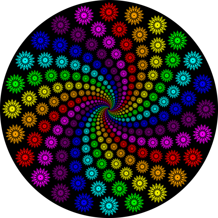 Fractal Art Spiral Visual Arts Point Circle - Visual Arts (750x750)
