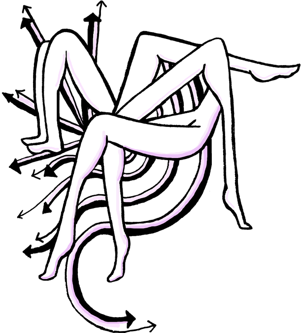 Drawn Legz Beginner - Illustration (770x673)