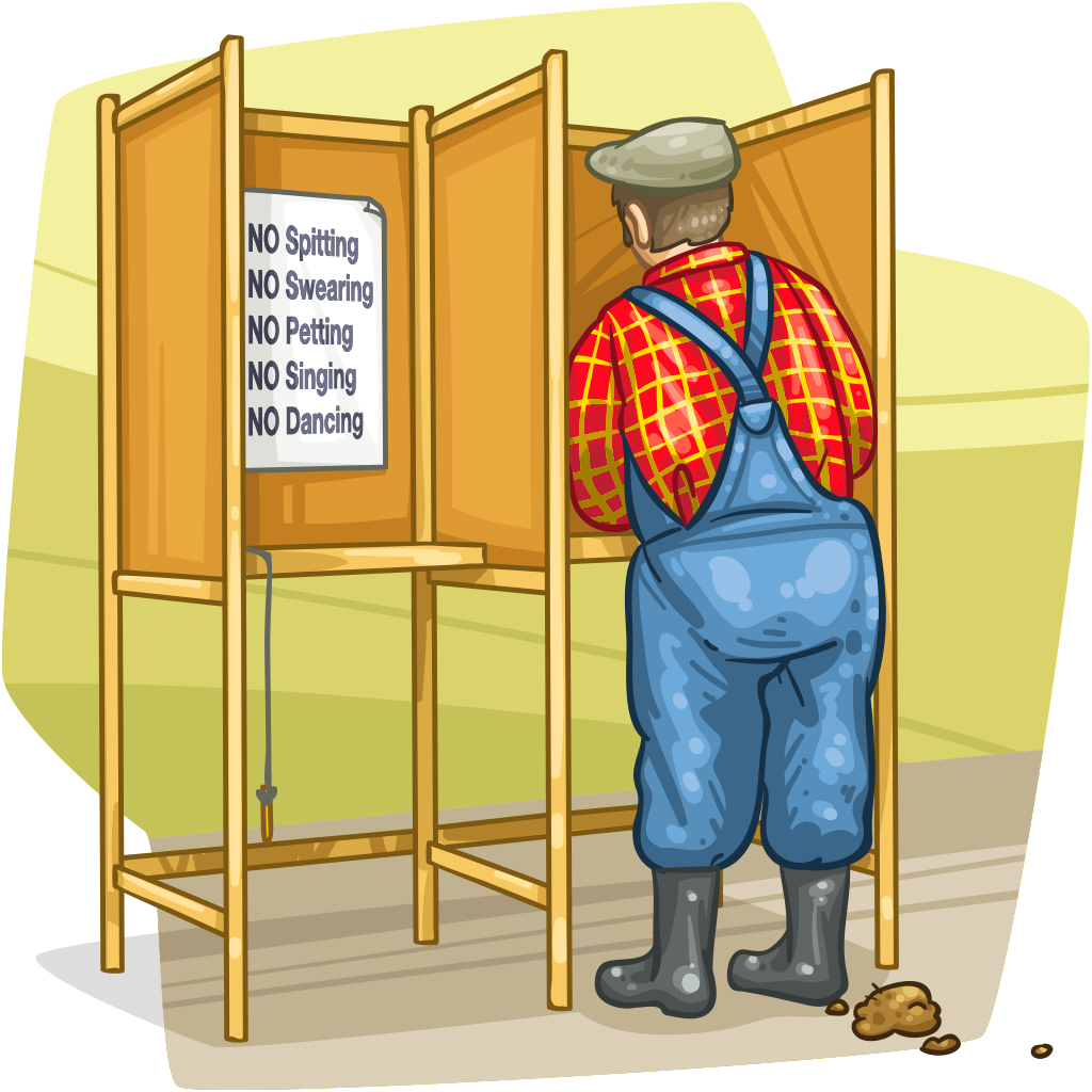 Polling Booth - Voting Booth (1024x1024)