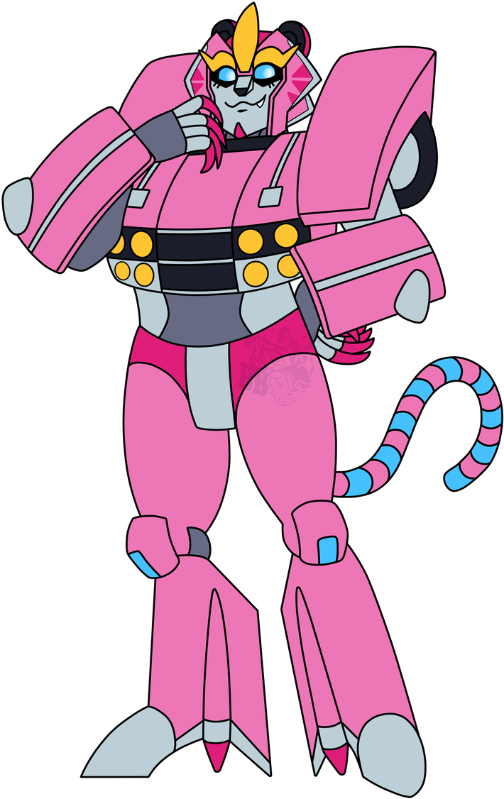 Retroroar By Starrytiger - Transformers (710x1126)