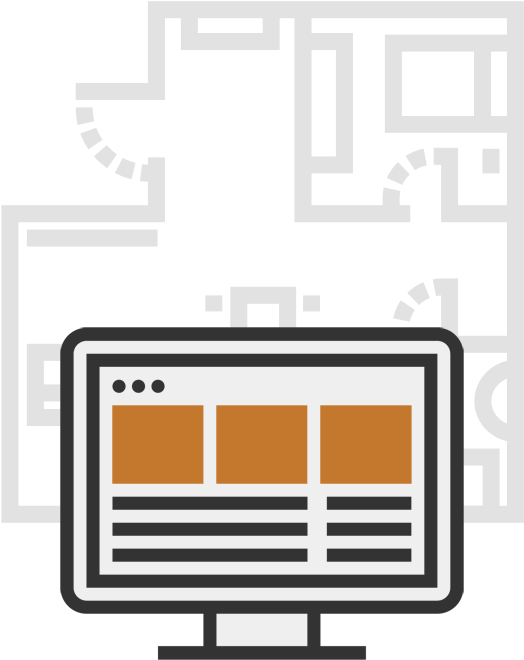 Bidding Software Graphic - Digital Workplace Icon (550x672)