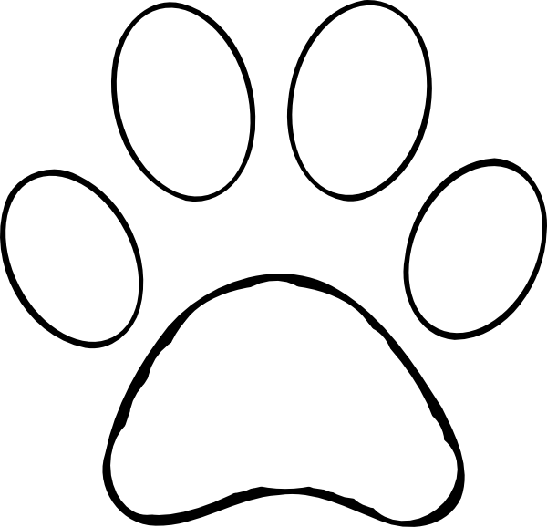 White Paw Icon Transparent (600x578)
