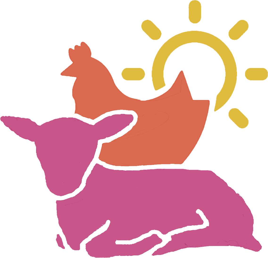 Mutton Clipart Turkey Dinner - Farm (1137x1096)