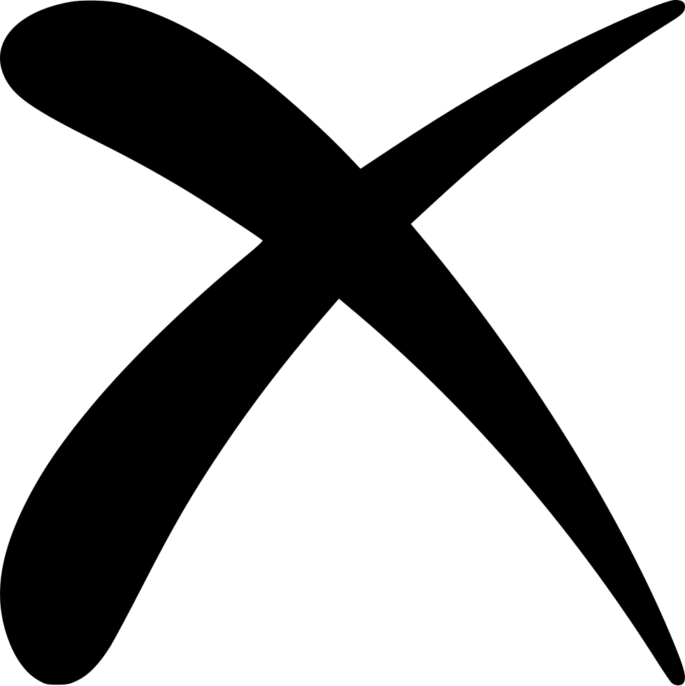 Erase Delete Remove Wipe Out Comments - Remove Icon Black (980x981)