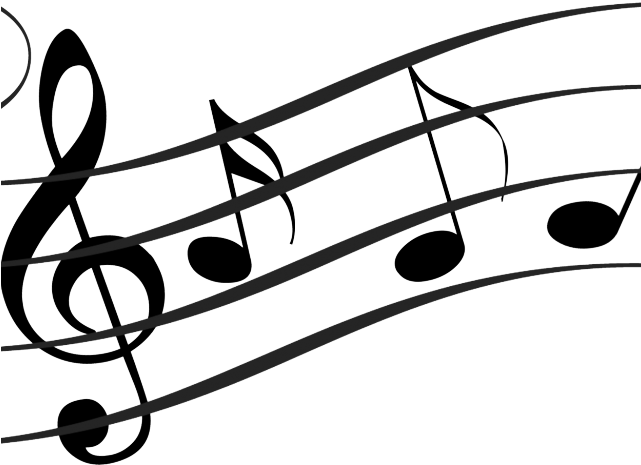 Transparent Music Notes Clipart (640x480)