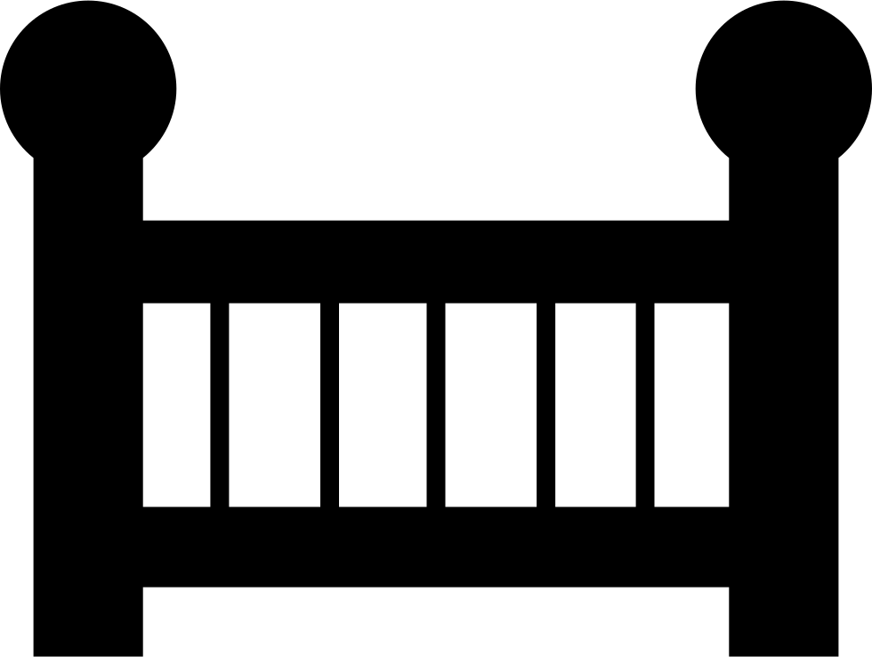 Png File - Cot Symbol (980x738)