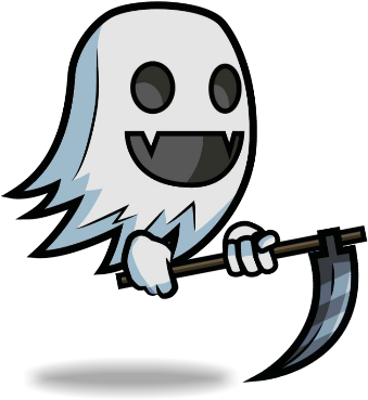 Ghost - 2d Ghost Png (600x500)