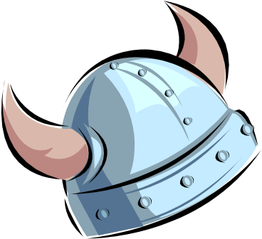 Viking Helmet Logo - School (547x502)