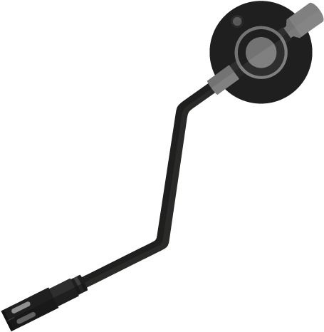 Vinyl Record Player Arm (466x472)
