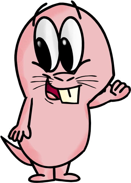 Mole Clipart Comic - Clip Art (491x660)