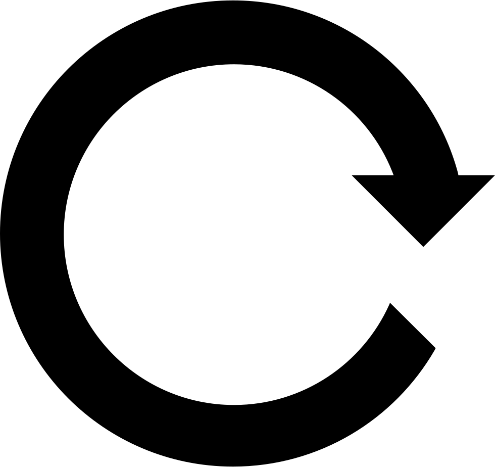 Vector Loop Arrow Freeuse Library - Loop Arrow Png (980x924)