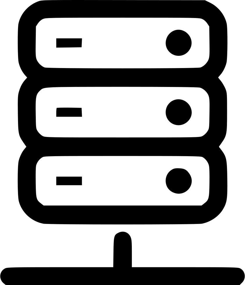 Server Clipart Svg - Server (842x980)