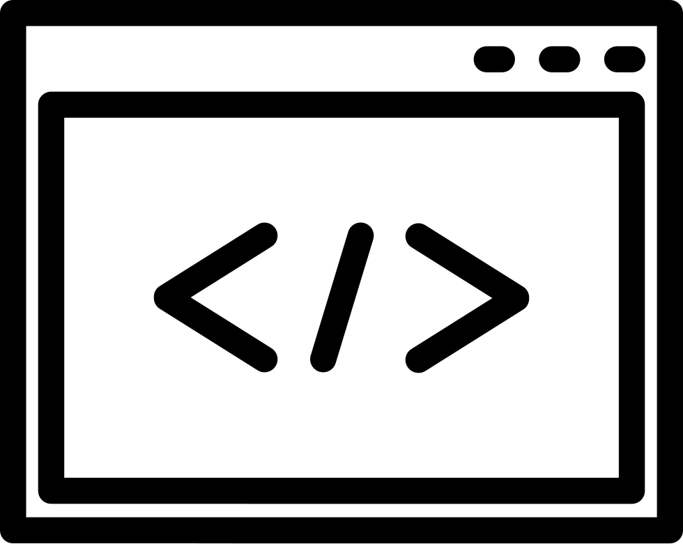 Browser Window With Code Signs In A Circle Comments - Browser Window With Code Signs In A Circle Comments (980x781)