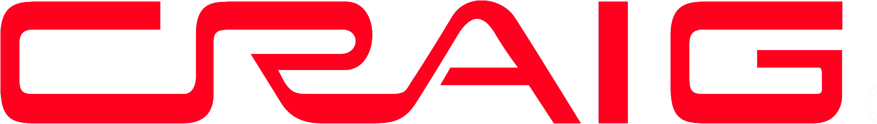 Contact Us Craig Electronics - Craig Logo (1872x300)