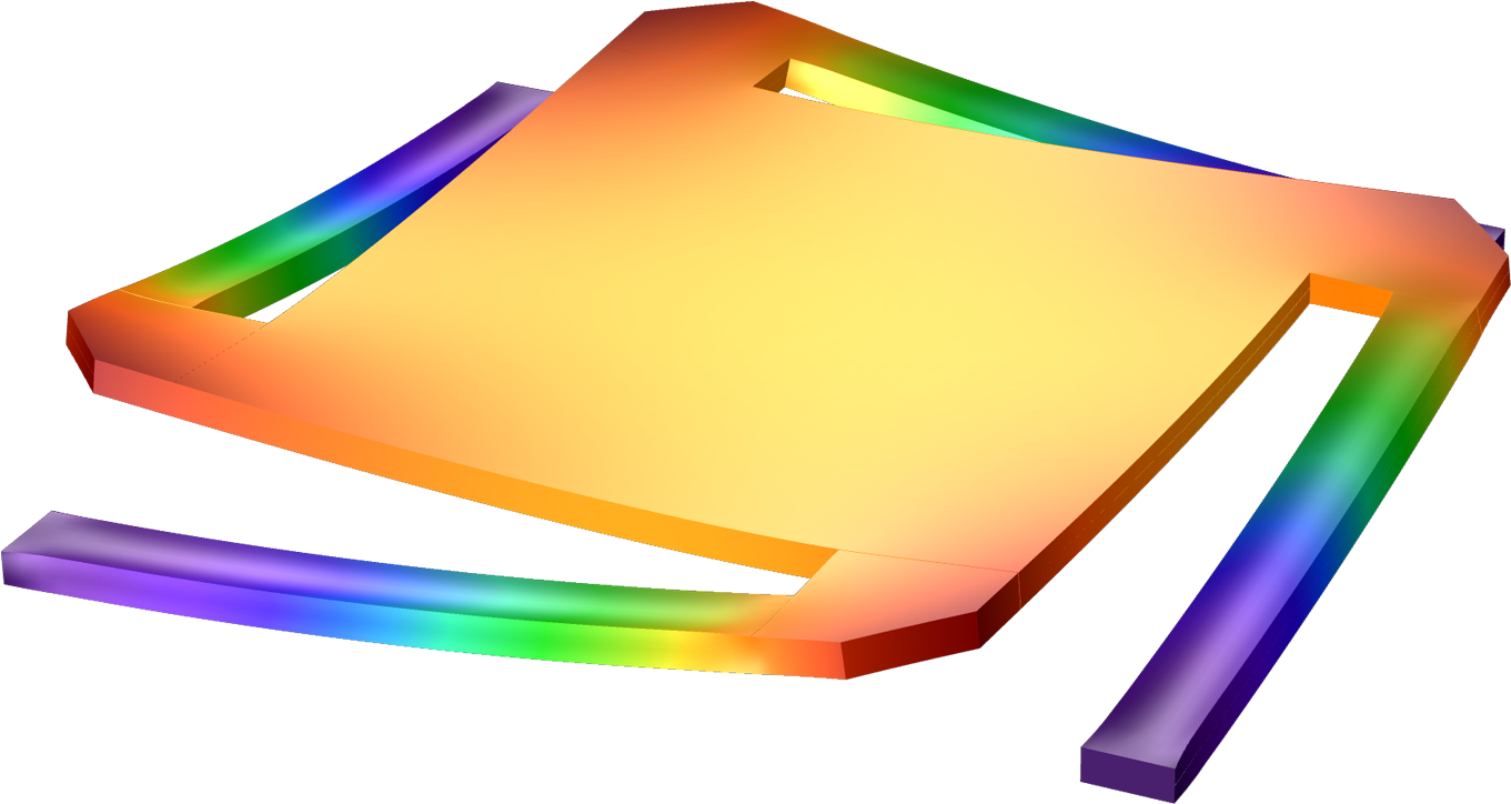 An Example Of Modeling Mems Structures With The Comsol - Comsol Multiphysics (1400x788)