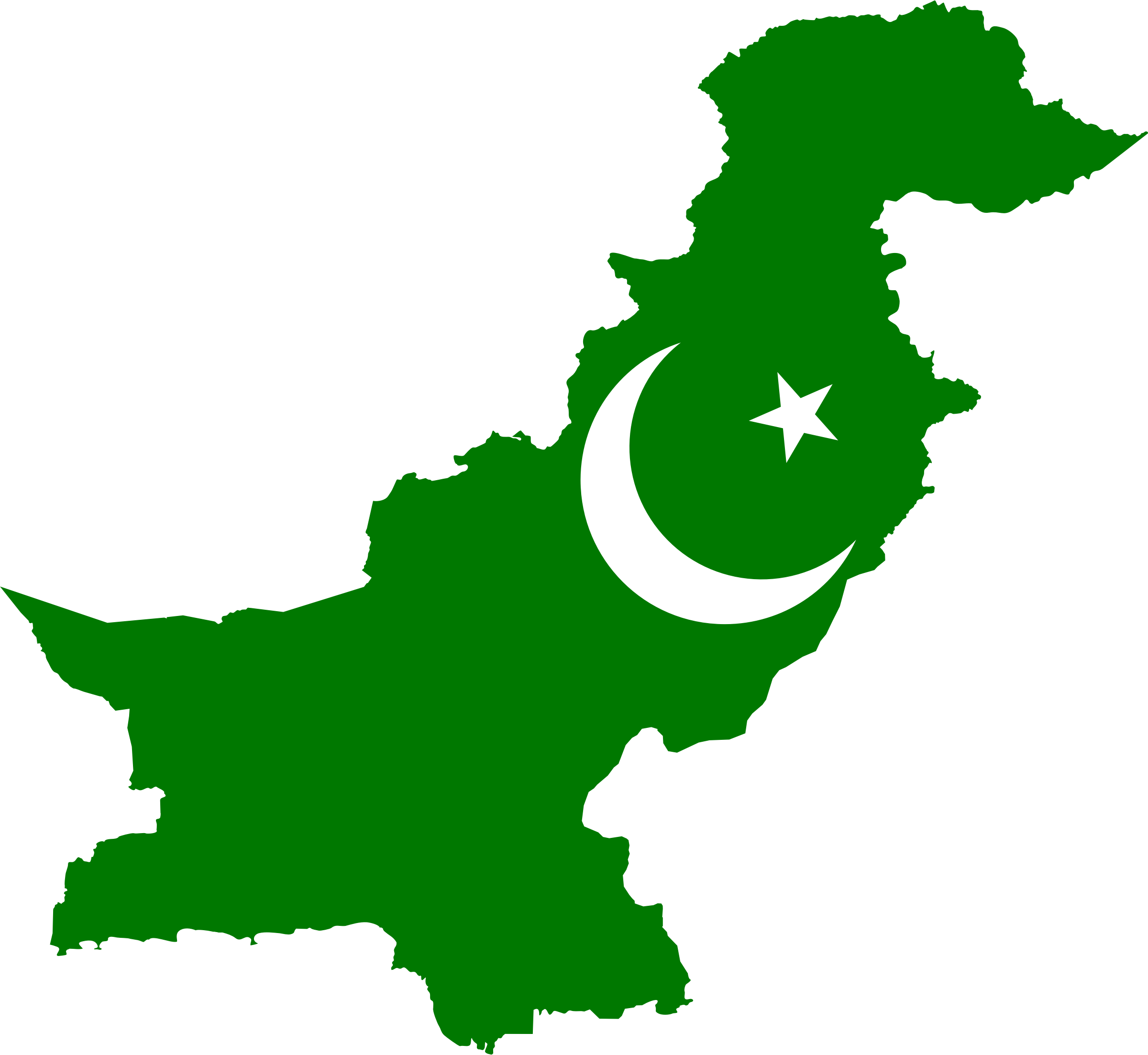 Pakistan Map Png (2400x2206)