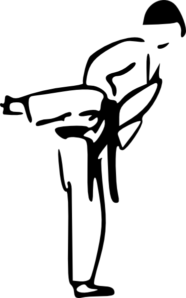 Self Defense Clip Art (501x800)