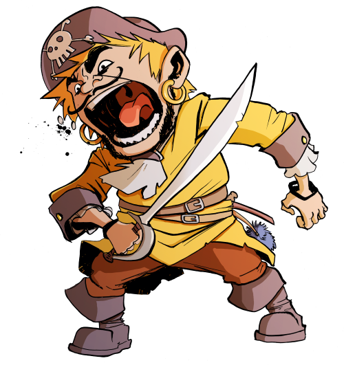 Mike Pirate - Heartbit Interactive (500x531)