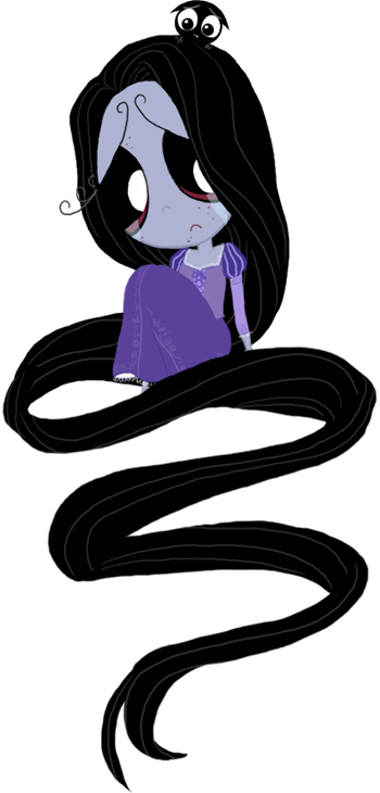 Clip Art - Tangled (350x730)