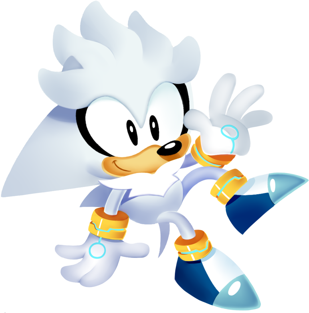 Silver The Hedgehog Classic (1024x1045)