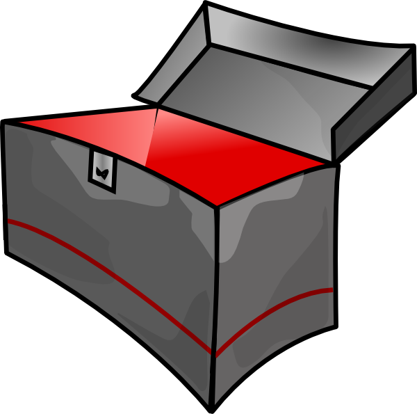 Open Tool Box Clip Art (600x595)